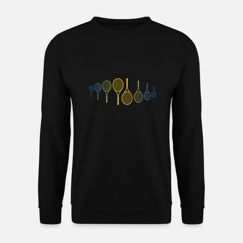 Tennis - Unisex Pullover - Schwarz