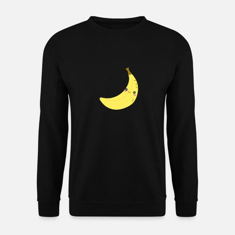 Banane - Unisex Pullover - Schwarz