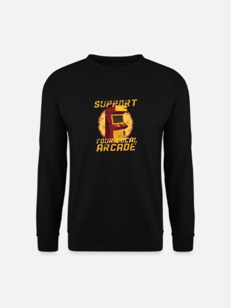 Arcade Hall - Unisex Sweatshirt - black