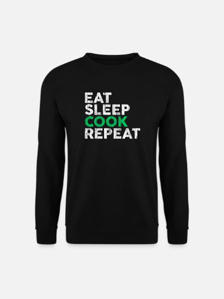 Koch kochen - Unisex Pullover - Schwarz