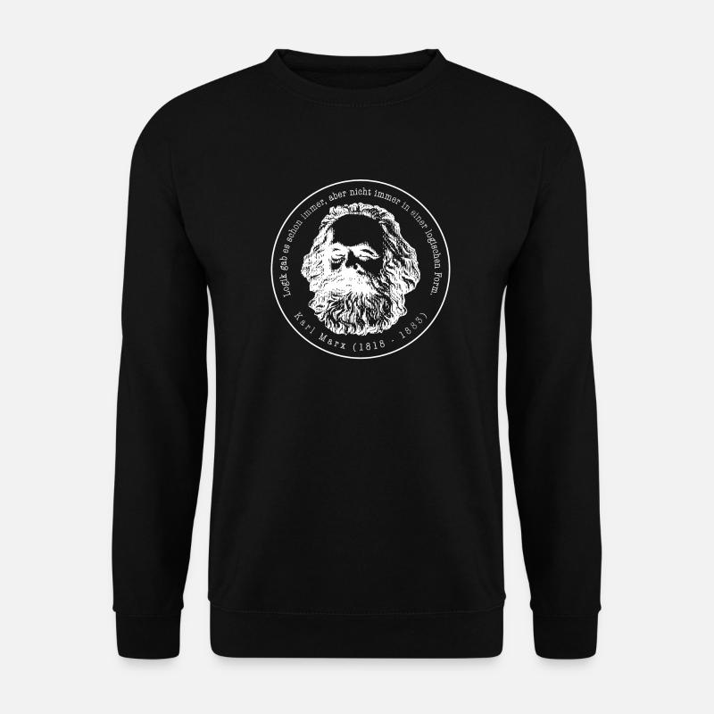 Karl Marx - Unisex Pullover - Schwarz