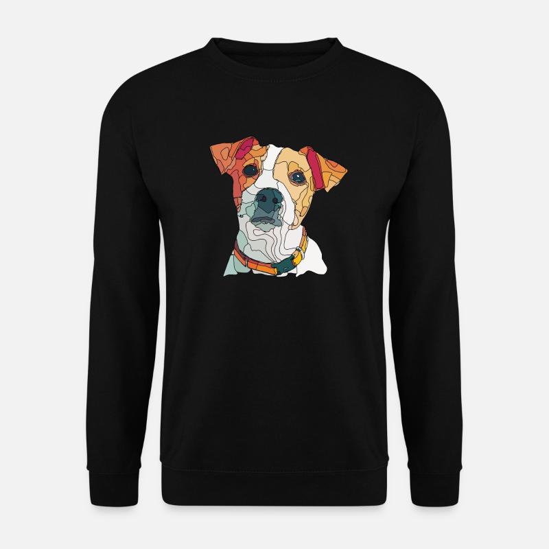 jack russel - Unisex Pullover - Schwarz
