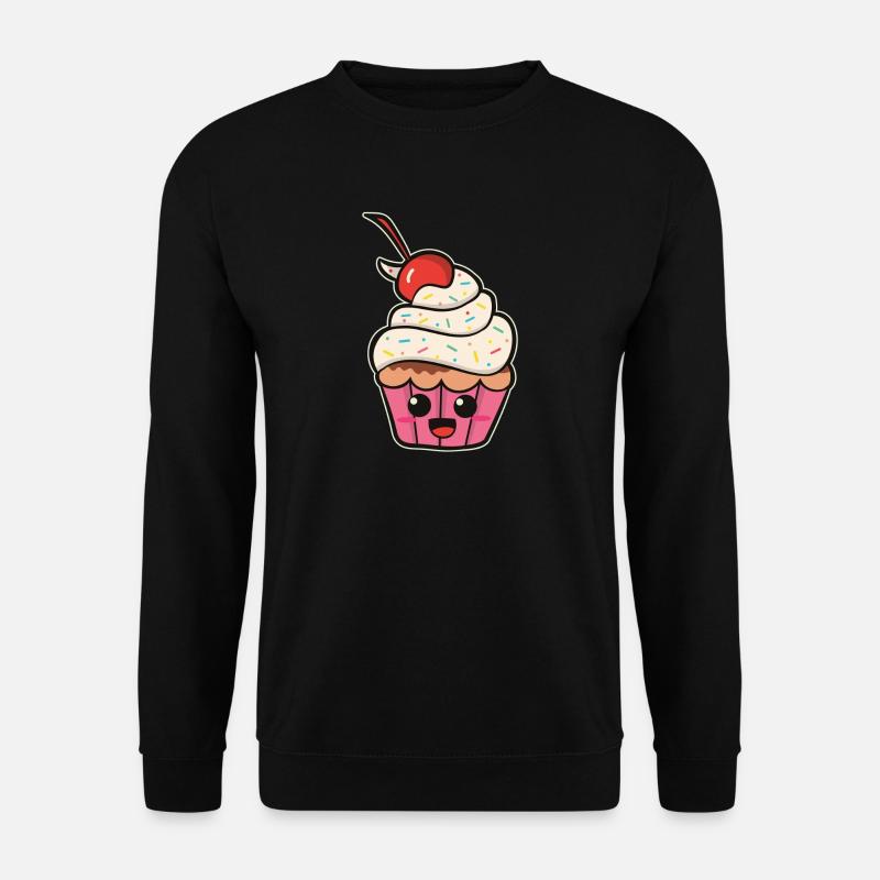 Cute cupcake - Unisex Sweatshirt - black