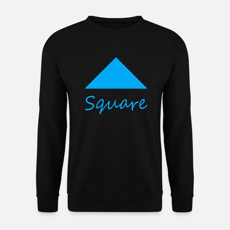 Wrong Square Shape - Unisex Sweatshirt - black