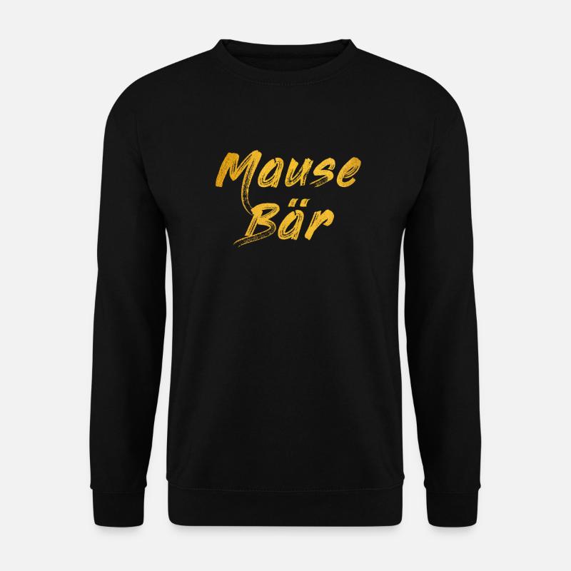 Mause bear - Unisex Sweatshirt - black