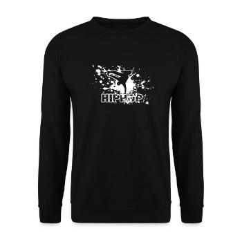 HipHop Dancer Tänzer - Unisex Pullover - Schwarz - Vorne - Alina (178cm) & Michal (187cm)