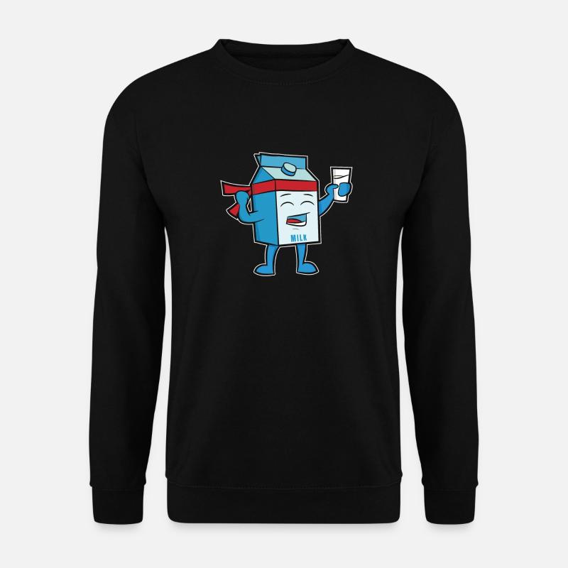 Héros du lait - Sweat-shirt Unisexe - noir