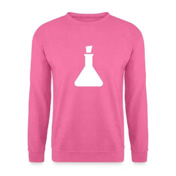 Halloween Reagenzglas - Unisex Pullover - Pink - Vorne