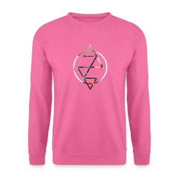 Vent Eau Feu Terre - Sweat-shirt Unisexe - rose - Devant
