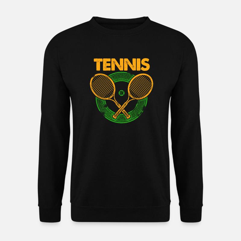 Tennis - Unisex Pullover - Schwarz