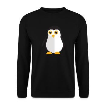 Animals Animals Animal Print Nature 42 - Unisex Sweatshirt - black - Front - Alina (178cm) & Michal (187cm)