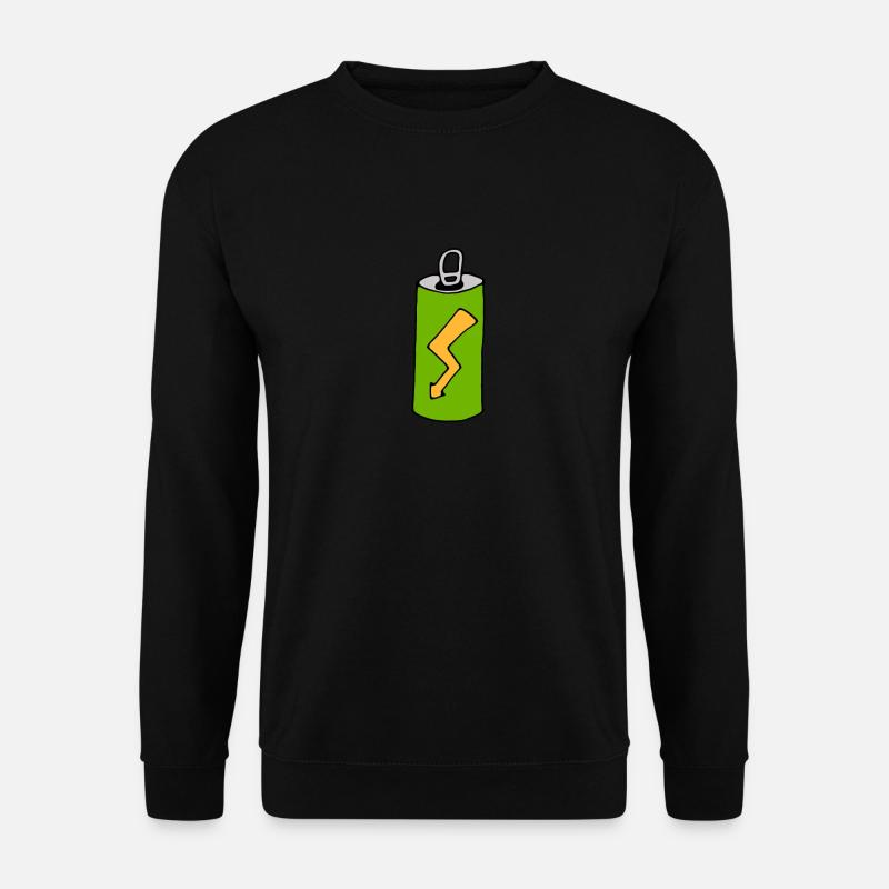 Energydrink-Dose - Unisex Pullover - Schwarz