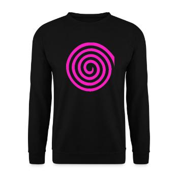 Spirale - Unisex Pullover - Schwarz - Vorne - Alina (178cm) & Michal (187cm)