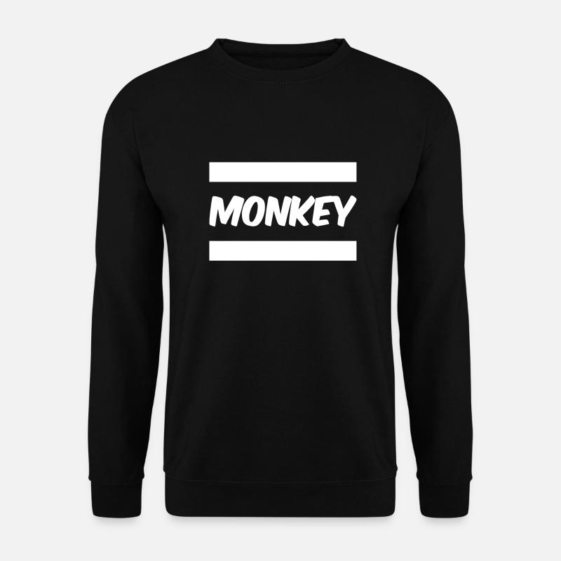 Monkey - Unisex Sweatshirt - black