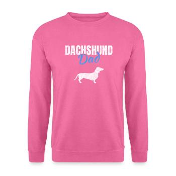 Cadeau de propriétaire de teckel - Sweat-shirt Unisexe - rose - Devant