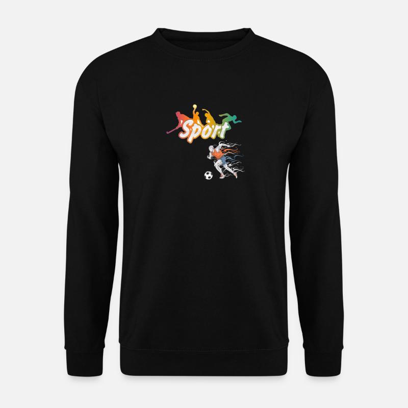 Sport - Unisex Pullover - Schwarz