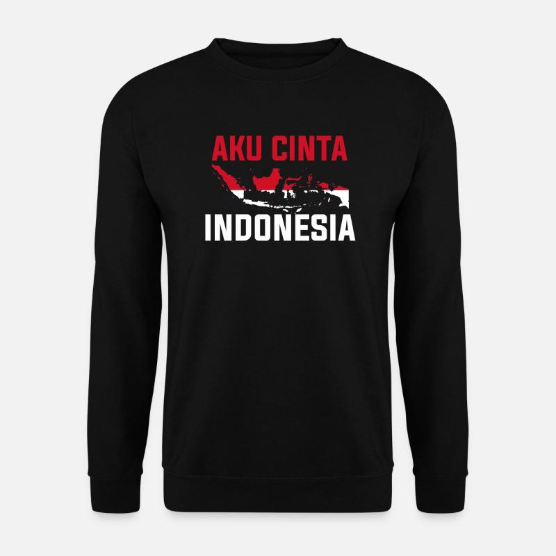 Indonesia - Unisex Sweatshirt - black
