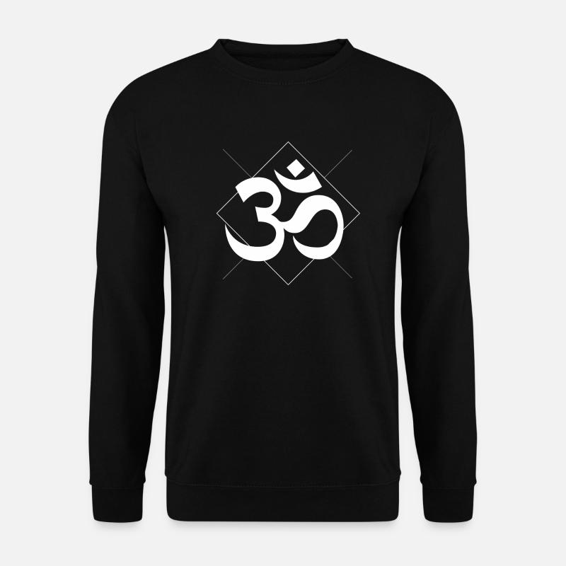 OM sign - Unisex Sweatshirt - black
