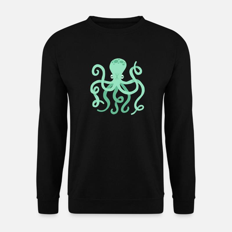 octopus - Unisex Sweatshirt - black