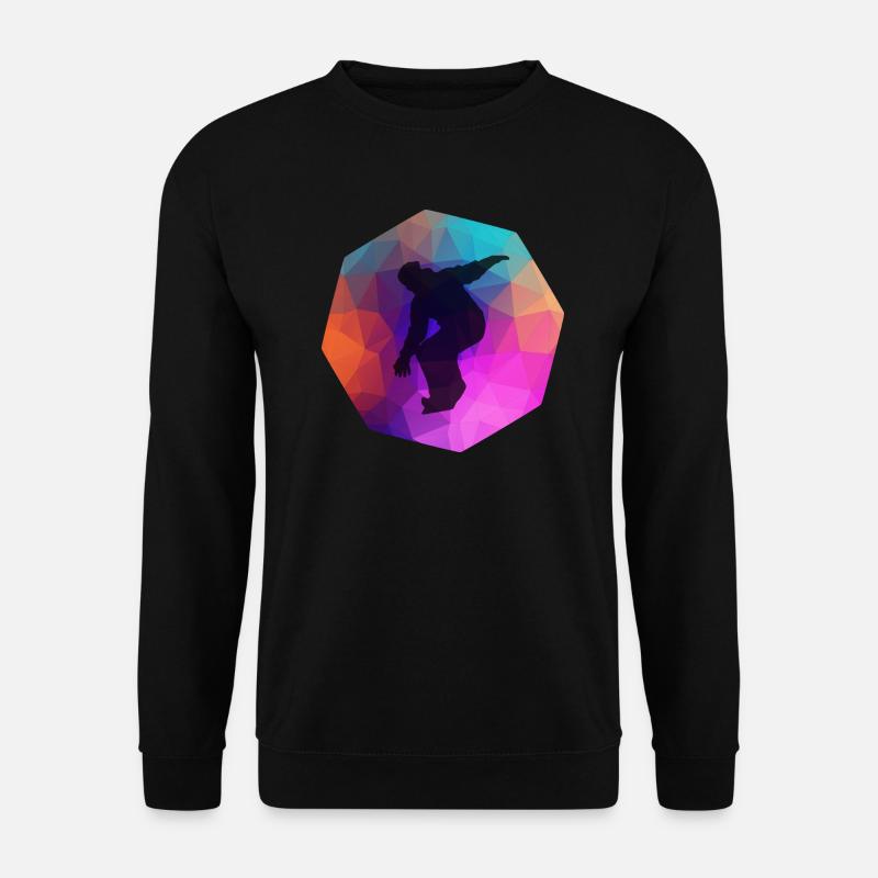 Snowboarder - Unisex Pullover - Schwarz