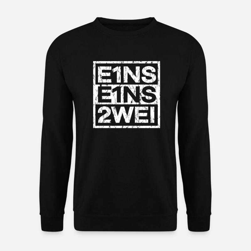Freiwillige Feuerwehr 112 Feuerwehrmann Geschenk - Unisex Pullover - Schwarz