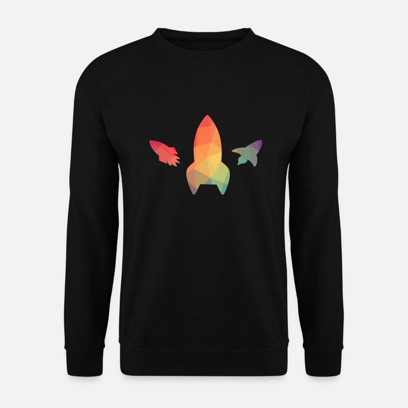 Rocket t-shirt gift idea - Unisex Sweatshirt - black