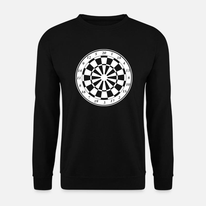 Dart Board - Unisex Sweatshirt - black