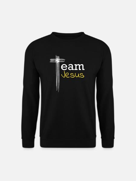 Team jesus - Unisex Pullover - Schwarz