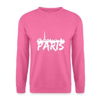 Paris France World Countries City Love Eifel - Unisex Sweatshirt - pink - Front