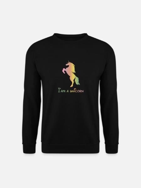 unicorn - Unisex Sweatshirt - black