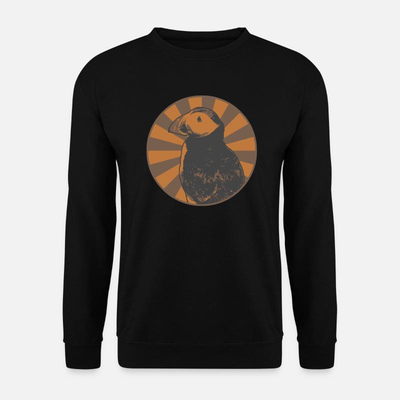 Puffin Zirkus Style - Unisex Pullover - Schwarz