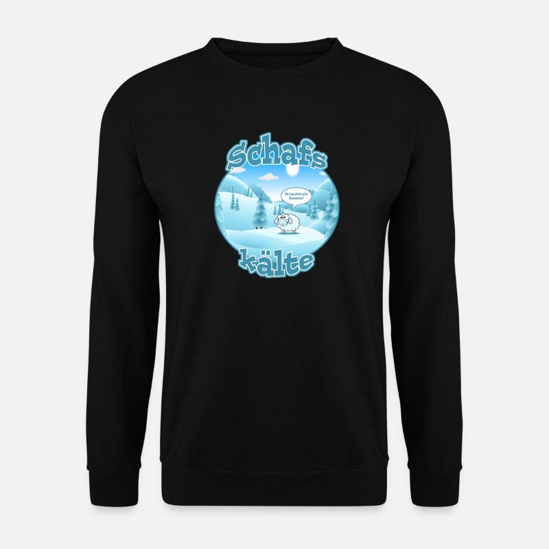 Schafskälte - Unisex Pullover - Schwarz