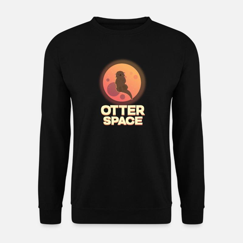 OTTER SPACE - Sweat-shirt Unisexe - noir