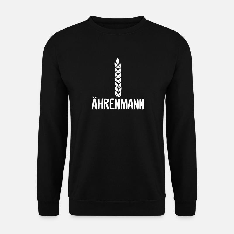 Lustiges Ährenmann Jugendwort Witzbild Geschenk - Unisex Pullover - Schwarz