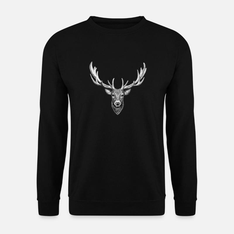 deer - Unisex Sweatshirt - black