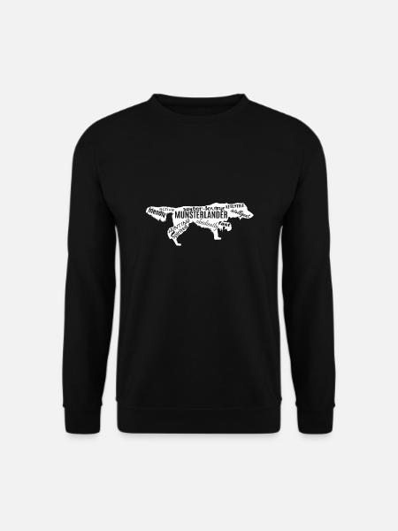 Münsterländer Jagdhund - Unisex Pullover - Schwarz