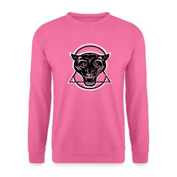 panther - Unisex Sweatshirt - pink - Front