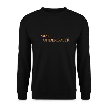 Miss undercover - Unisex Sweatshirt - black - Front - Alina (178cm) & Michal (187cm)