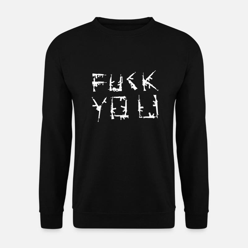 Vas te faire encule - Sweat-shirt Unisexe - noir
