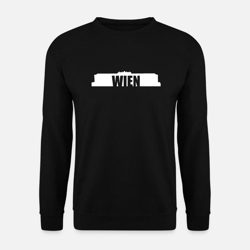 Wiedeń, Austria - Bluza unisex - czarny