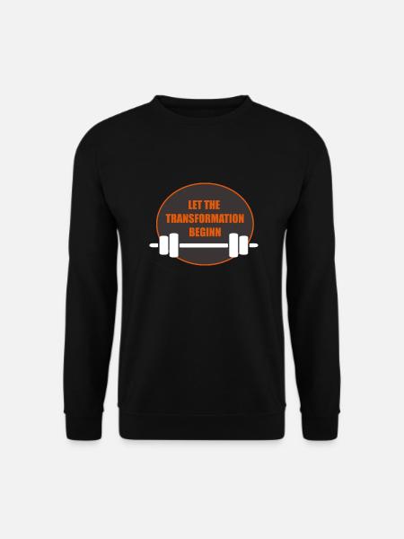 Let the Transformation beginn - Unisex Pullover - Schwarz