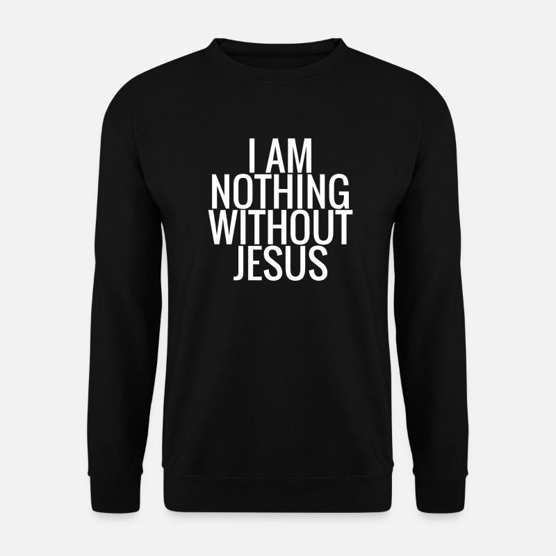 Jesus - Unisex Sweatshirt - black