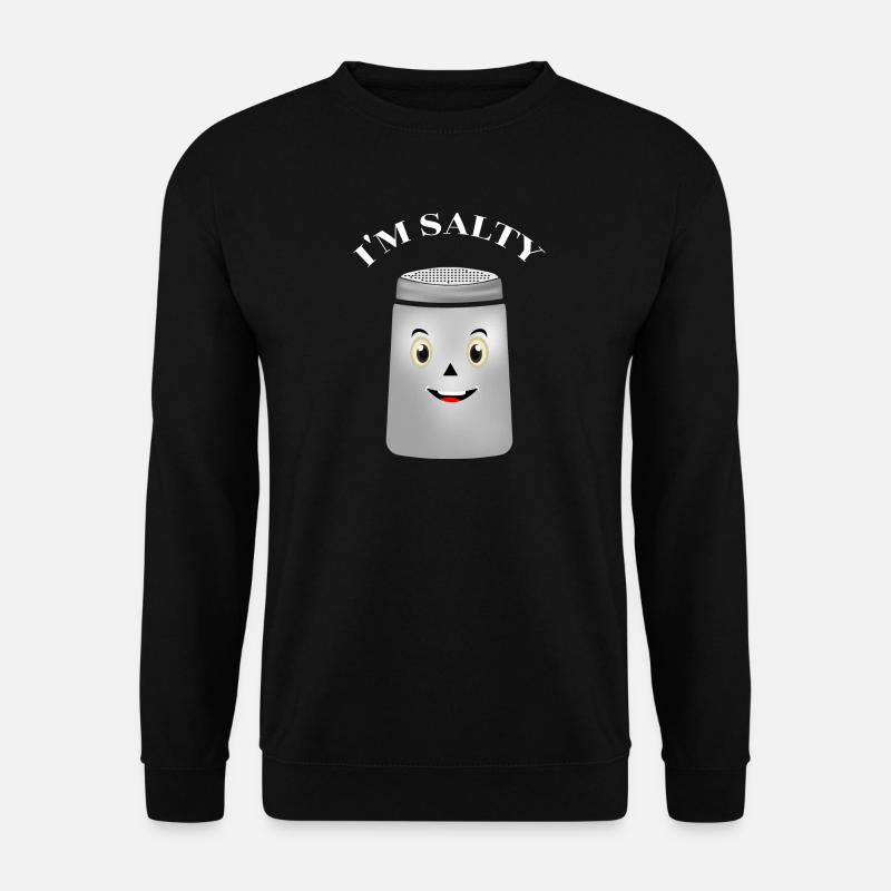 I AM SALTY - Unisex Sweatshirt - black