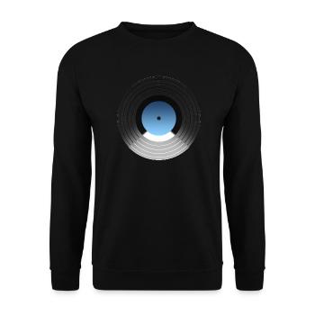 VINYL - Sweat-shirt Unisexe - noir - Devant - Alina (178cm) & Michal (187cm)