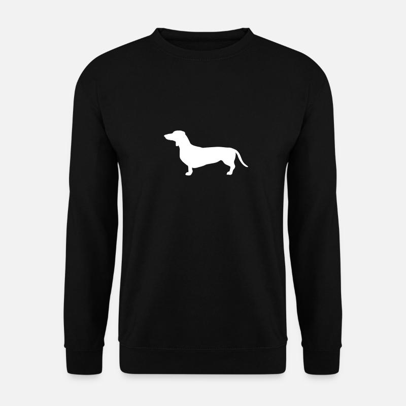 dachshund - Unisex Sweatshirt - black