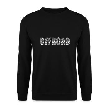 Offroad - Unisex Sweatshirt - black - Front - Alina (178cm) & Michal (187cm)