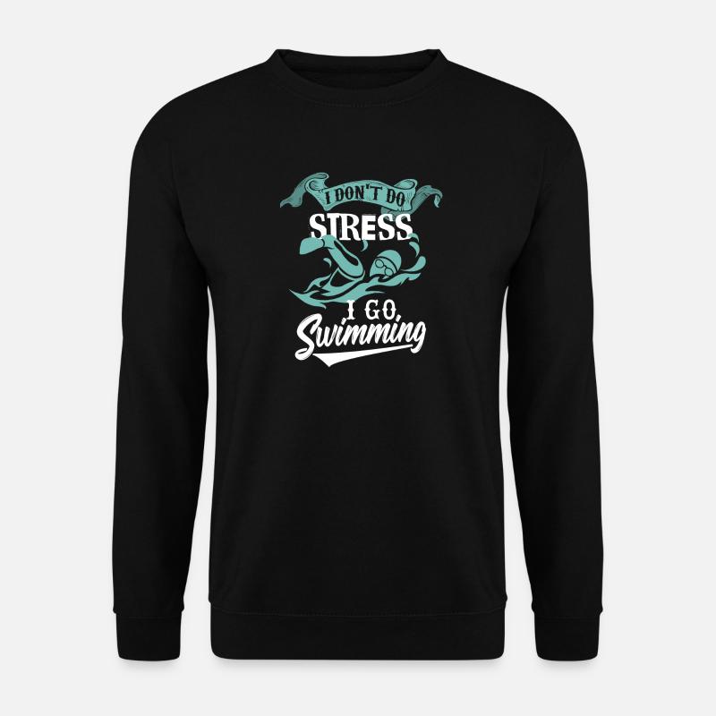 swim - Unisex Sweatshirt - black
