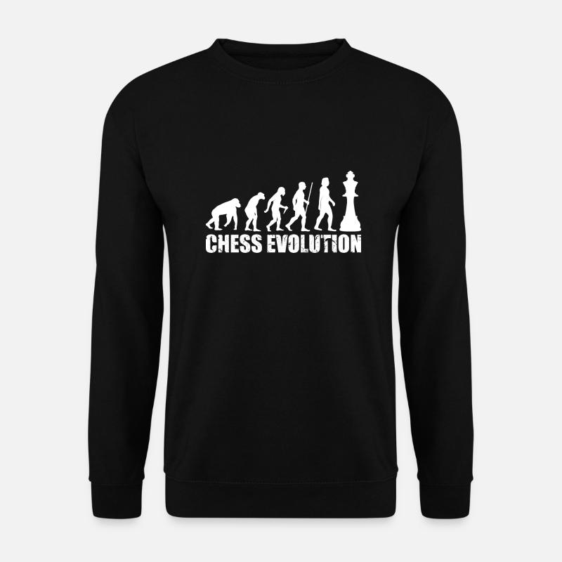 CHESS EVOLUTION - Unisex Sweatshirt - black