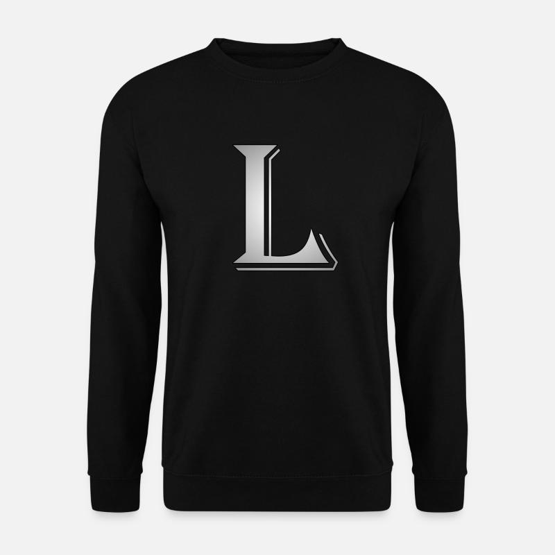 L comme drôle - Sweat-shirt Unisexe - noir