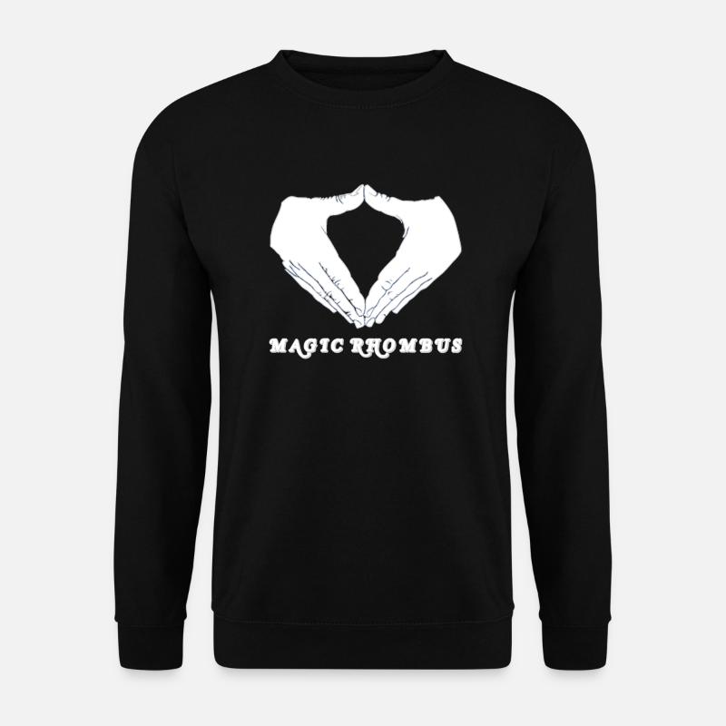 Magic Rhombus - Unisex Pullover - Schwarz